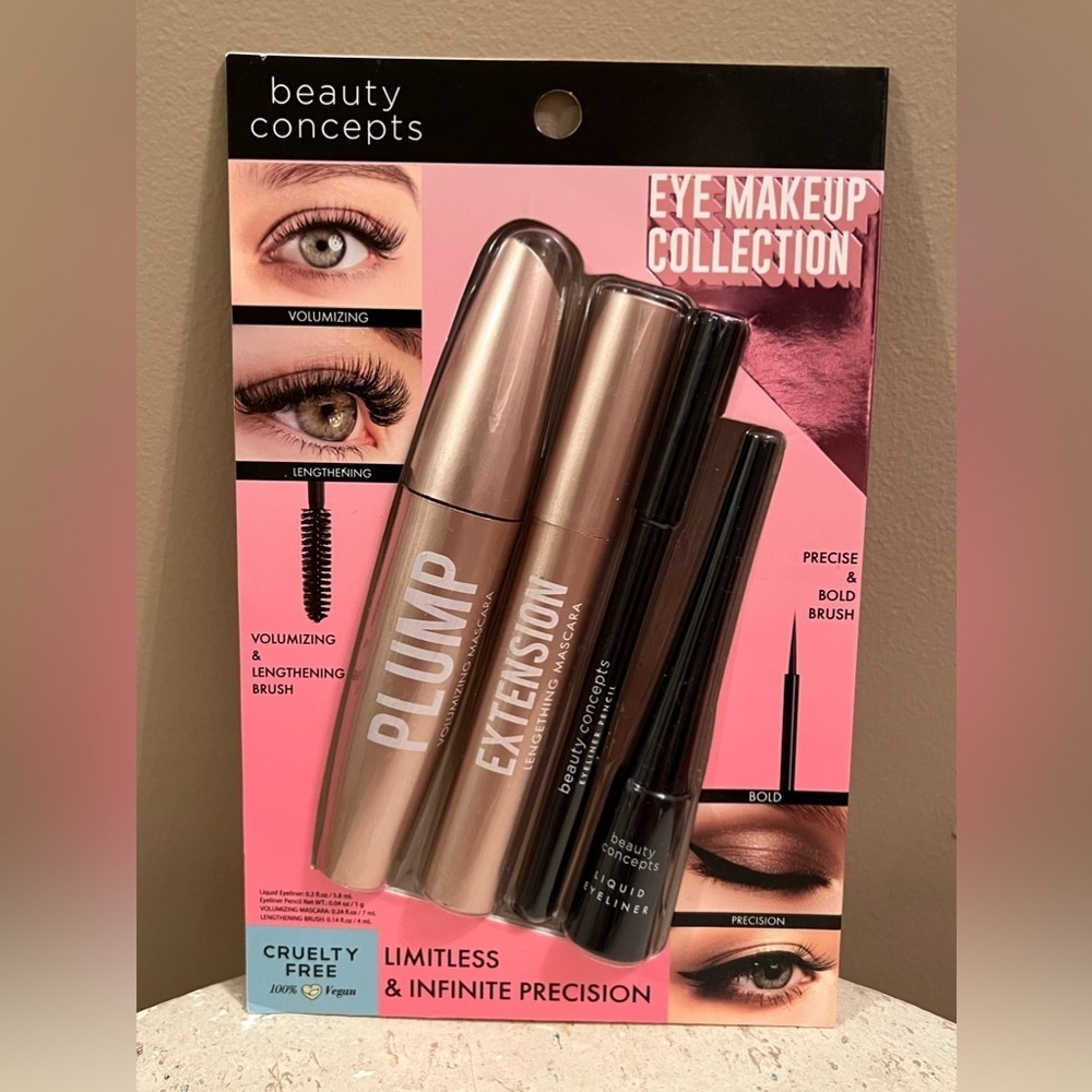 Beauty concepts eye makeup bundle